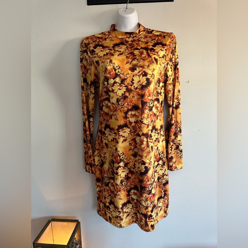 Shein long sleeve mini bodycon dress. Size XL